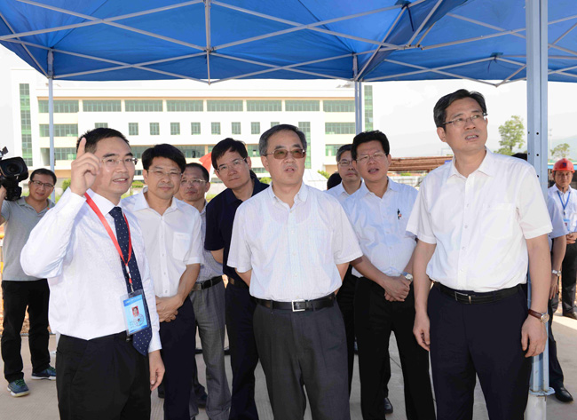 Hu chunhua visited to huayu group the first time 